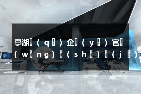 亭湖區(qū)企業(yè)官網(wǎng)設(shè)計(jì)