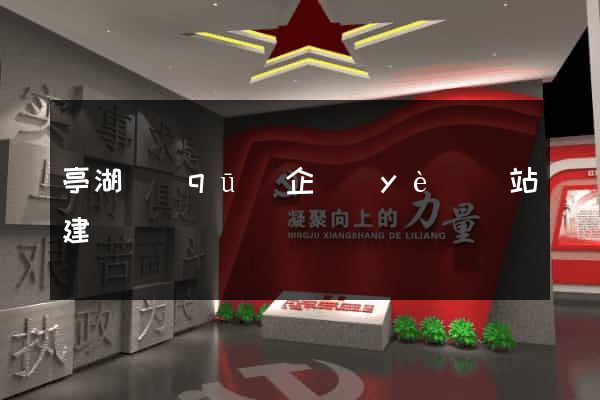 亭湖區(qū)企業(yè)網站建設