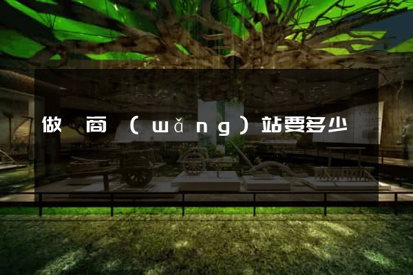 做電商網(wǎng)站要多少錢