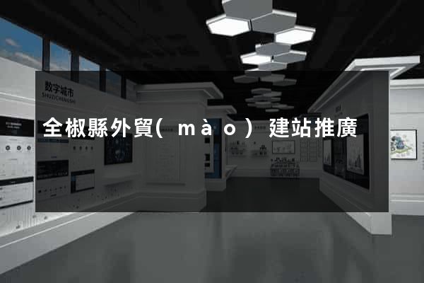 全椒縣外貿(mào)建站推廣