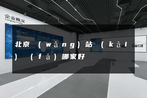 北京網(wǎng)站開(kāi)發(fā)哪家好