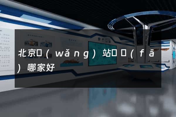北京網(wǎng)站開發(fā)哪家好