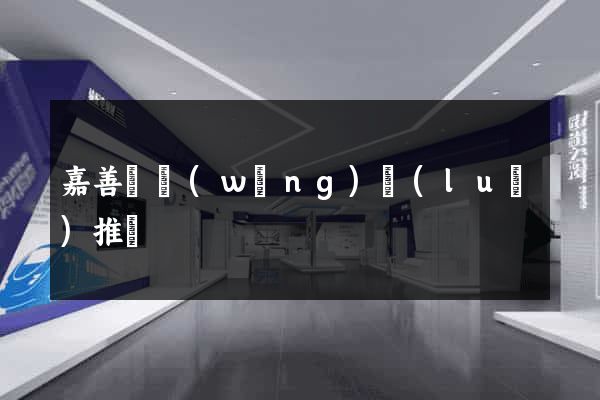 嘉善縣網(wǎng)絡(luò)推廣