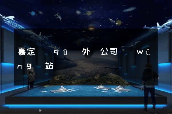 嘉定區(qū)外貿公司網(wǎng)站