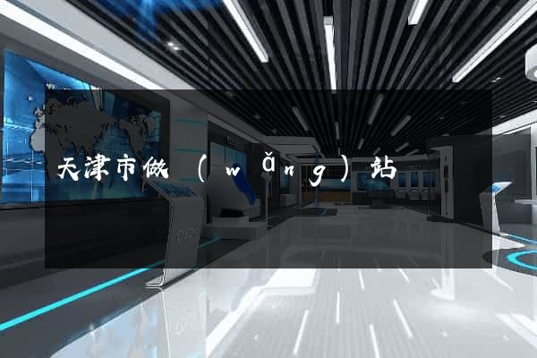 天津市做網(wǎng)站