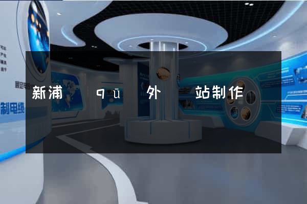 新浦區(qū)外貿網站制作