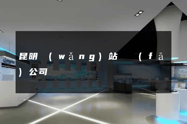 昆明網(wǎng)站開發(fā)公司
