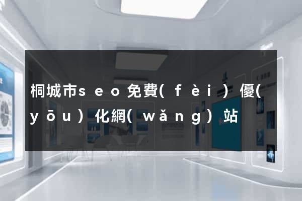 桐城市seo免費(fèi)優(yōu)化網(wǎng)站