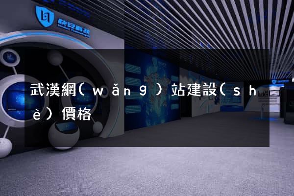 武漢網(wǎng)站建設(shè)價格