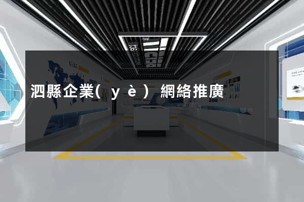泗縣企業(yè)網絡推廣
