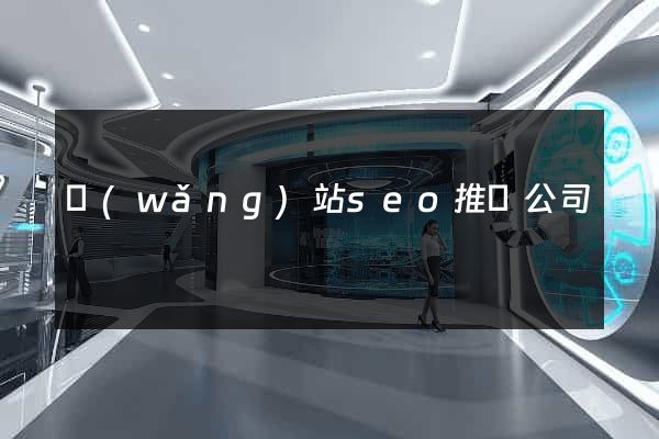 網(wǎng)站seo推廣公司