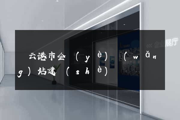 連云港市企業(yè)網(wǎng)站建設(shè)