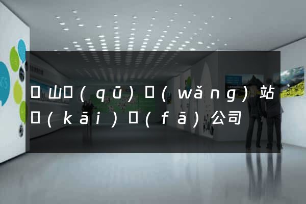 黃山區(qū)網(wǎng)站開(kāi)發(fā)公司